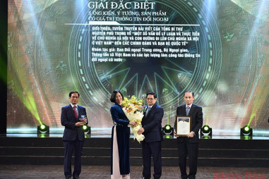 Lễ trao Giải thưởng toàn quốc về thông tin đối ngoại lần thứ VII