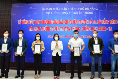 Tổng kết và trao giải Giải báo chí tuyên truyền về thành phố Đà Nẵng năm 2021