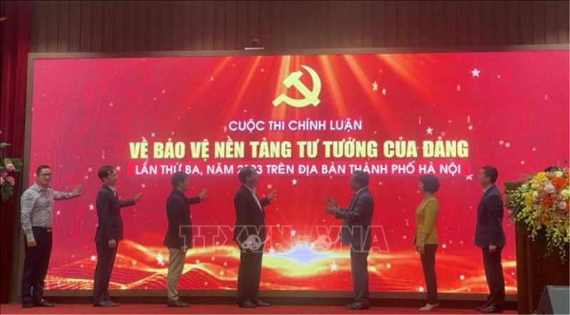 Hà Nội tổ chức Cuộc thi chính luận về bảo vệ nền tảng tư tưởng của Đảng