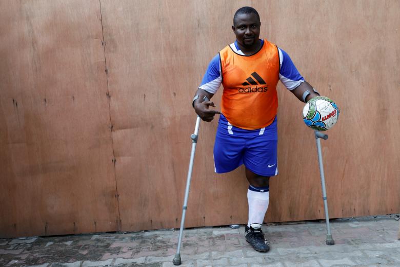 Bất ngờ tình yêu World Cup của đội bóng khuyết tật ở Nigeria