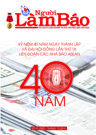 Tạp chí Người Làm Báo - Số  382 (12/2015)