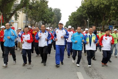 Tập đoàn Hương Sen: “Ngày chạy Olympic vì sức khoẻ toàn dân”