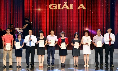 Danh sách các tác phẩm đoạt giải báo chí quốc gia 2013