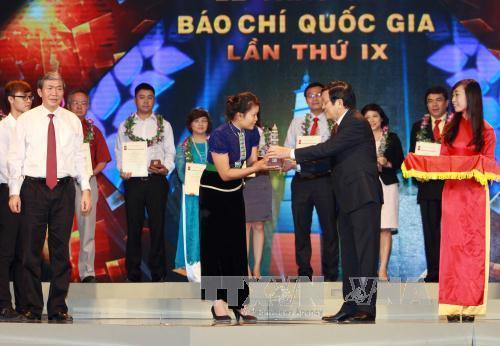 Danh sách các tác phẩm đoạt Giải báo chí quốc gia 2014