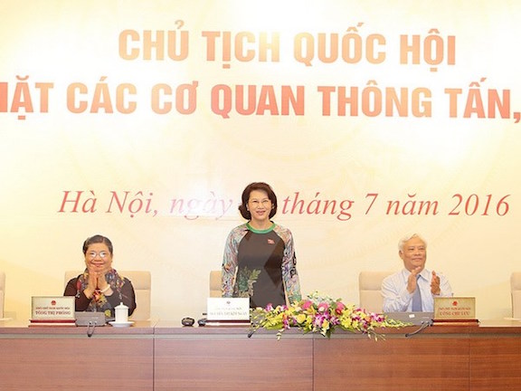 Chủ tịch Quốc hội thông tin về hoạt động của Quốc hội khóa XIV