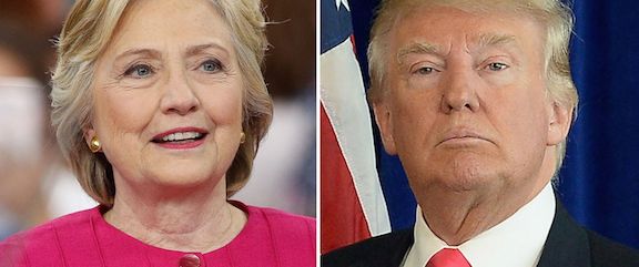 Ứng cử viên Hillary Clinton nới rộng khoảng cách với ông Donald Trump