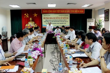 Hội thảo khoa học đề tài cấp quốc gia: “Thông tin báo chí với công tác lãnh đạo, quản lý ở Việt Nam trong tiến trình đổi mới và hội nhập quốc tế: Lý luận và Phương pháp nghiên cứu”