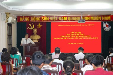 Hội Nhà báo Việt Nam quán triệt, triển khai Nghị quyết Đại hội XII của Đảng