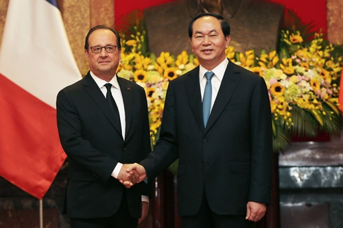 Chủ tịch nước: Chuyến thăm của tổng thống Pháp tạo xung lực cho quan hệ hai nước