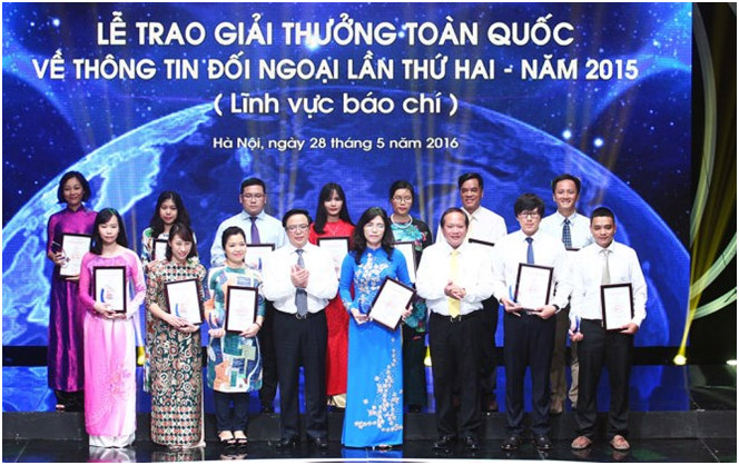 Giải thưởng Thông tin đối ngoại năm 2016 xét thêm lĩnh vực xuất bản