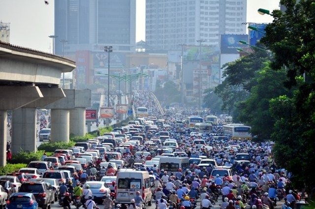 Lộ trình cấm xe máy một số khu vực nội thành