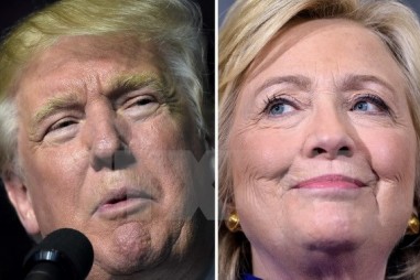 Hillary Clinton và Donald Trump trước "vòng thi đối mặt"
