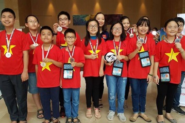 Việt Nam đạt giải cao kỳ thi Toán và Khoa học quốc tế 2016 tại Indonesia