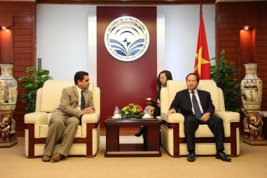 Bộ trưởng Trương Minh Tuấn tiếp đoàn đại biểu Hội Nhà báo Cuba