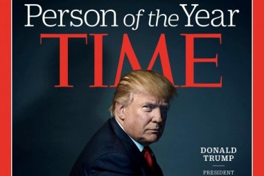 Donald Trump được bình chọn là "Nhân vật của năm"