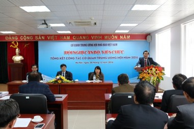 Tổng kết công tác cơ quan Trung ương Hội Nhà báo Việt Nam năm 2016