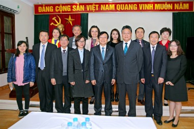 Đoàn đại biểu Hội Nhà báo toàn Trung Quốc thăm và làm việc tại Việt Nam