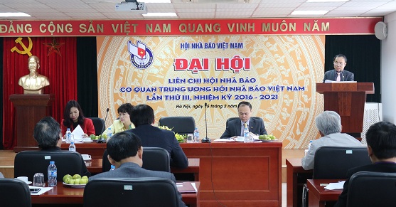 Đại hội  Liên chi hội Cơ quan Trung ương Hội Nhà báo Việt Nam nhiệm kỳ 2016-2021