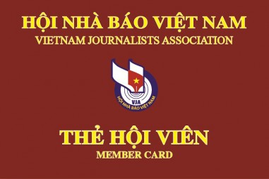Trao 133 thẻ hội viên Hội Nhà báo Việt Nam  giai đoạn 2016-2021