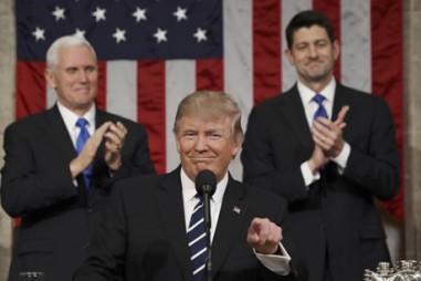Ông Donald Trump lần đầu tiên phát biểu trước Quốc hội Mỹ