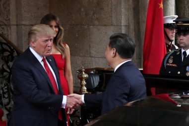 Tổng thống Mỹ chính thức đón tiếp Chủ tịch Trung Quốc