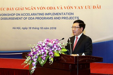 Phó Thủ tướng Phạm Bình Minh chủ trì cuộc họp về sử dụng vốn ODA
