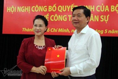 Ông Đinh La Thăng giữ chức Phó Trưởng Ban Kinh tế Trung ương
