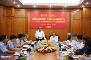 Phó Thủ tướng Thường trực làm việc với Ban Cán sự Đảng Bộ KH&CN