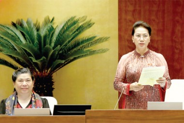 Chủ tịch QH Nguyễn Thị Kim Ngân: Quyết tâm làm chuyển biến tình hình