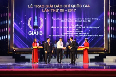 Danh sách tác phẩm - tác giả đoạt giải báo chí quốc gia lần thứ XII - năm 2017