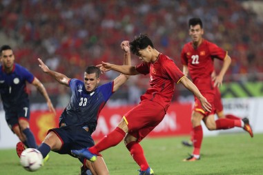 Các bàn thắng trận bán kết lượt về giữa Việt Nam - Philippines