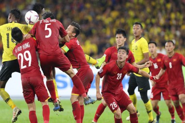 Các bàn thắng trận chung kết lượt đi giữa Malaysia - Việt Nam