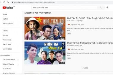 Bộ Văn hóa, Thể thao và Du lịch: Ủng hộ phổ biến phim Việt trên kênh Youtube, lưu ý bản quyền