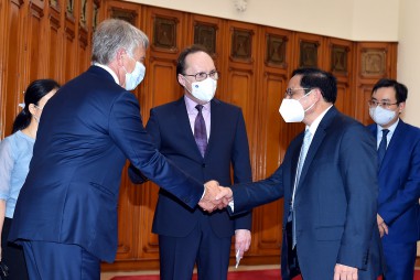 Thủ tướng Phạm Minh Chính tiếp Đại sứ  Liên bang Nga