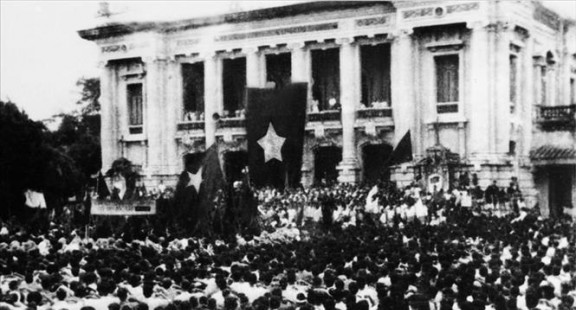 Mốc son cuộc cách mạng tháng Tám năm 1945