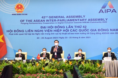 Khai mạc Đại hội đồng Liên nghị viện các nước ASEAN lần thứ 42