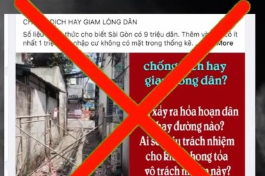 Lá bài “dân chủ” “nhân quyền” không thể hạ thấp quyết tâm chống dịch của Việt Nam
