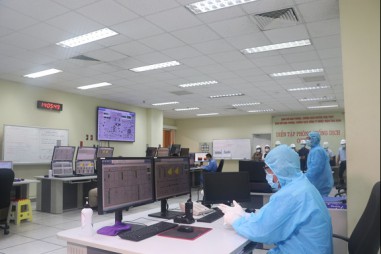 Diễn tập phòng, chống dịch Covid-19 tại Công ty Nhiệt điện Thái Bình