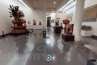 Bảo tàng Mỹ thuật Việt Nam ra mắt công nghệ tham quan trực tuyến 3D