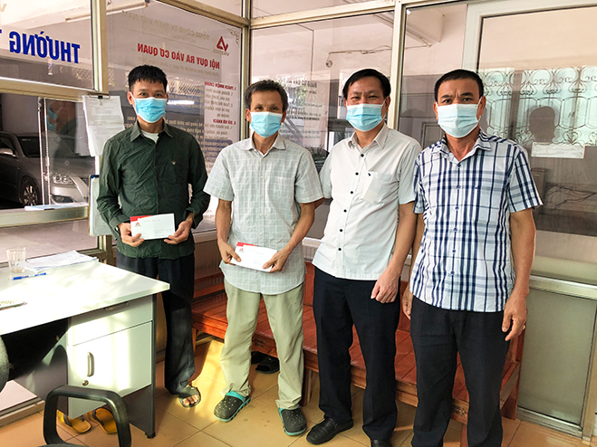 Công đoàn Tổng Công ty Thép Việt Nam – CTCP  hỗ trợ bữa ăn cho Người lao động