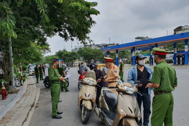  Hà Nội: Hơn 17.000 lượt phương tiện được kiểm soát khi ra vào nội đô