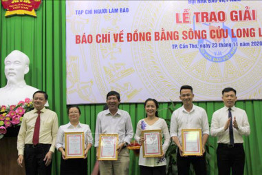 Hạn nộp tác phẩm dự Giải Báo chí về Đồng bằng sông Cửu Long 2021
