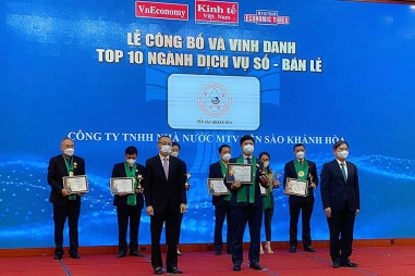 Yến sào Khánh Hòa lọt Top 10 ngành bán lẻ Thương hiệu Mạnh Việt Nam 2020-2021
