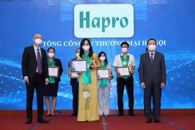 Hapro vượt thách thức, giữ vững danh hiệu “Thương hiệu mạnh Việt Nam”