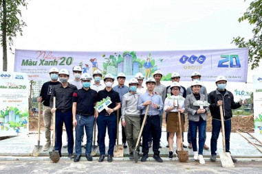 20.000 cây xanh được gieo trồng trong sinh nhật 20 năm của FLC