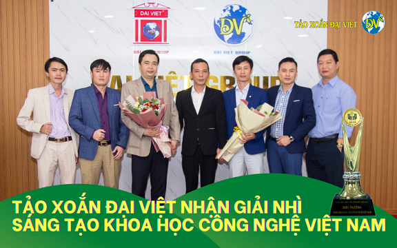 Tảo xoắn Đại Việt - giải Nhì Sáng tạo khoa học Công nghệ Việt Nam 2020