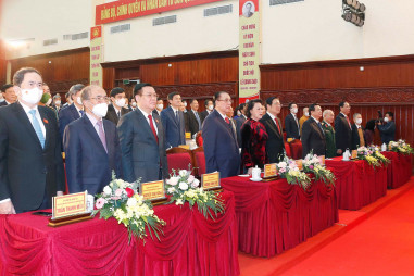 Kỷ niệm 100 năm ngày sinh nguyên Chủ tịch Quốc hội Lê Quang Đạo và công bố thành lập TP Từ Sơn - Bắc Ninh