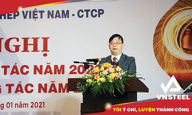 Tổng Công ty Thép Việt Nam - CTCP tổng kết năm 2020, triển khai nhiệm vụ năm 2021