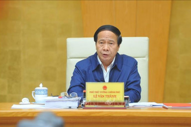 Phó Thủ tướng Lê Văn Thành làm Chủ tịch Hội đồng Quốc gia về tài nguyên nước