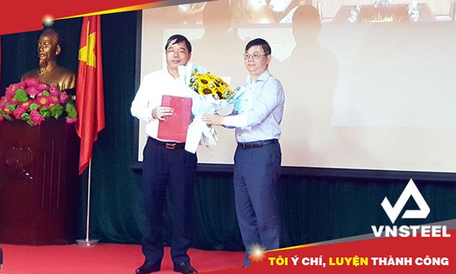 Ông Lê Văn Thanh giữ chức vụ Phó Tổng Giám đốc Tổng công ty Thép Việt Nam